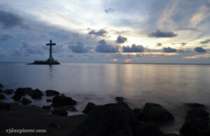 sunken cemetery