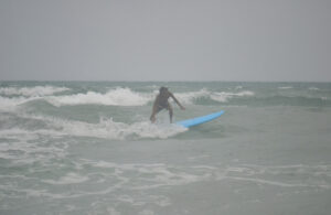 Surfing in Baler