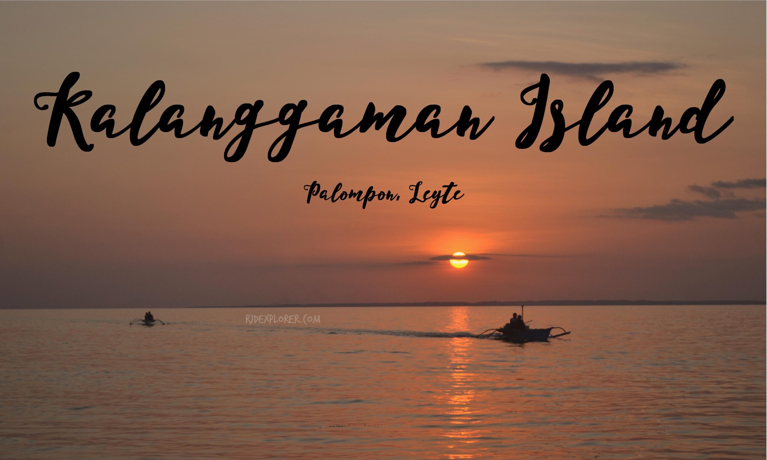 LEYTE | Kalanggaman Island: Crowded Sandbar and Scenic Sunset