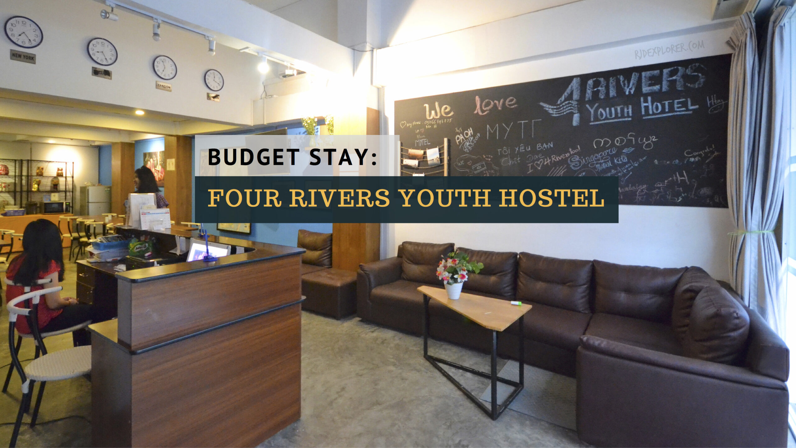 four rivers youth hostel yangon