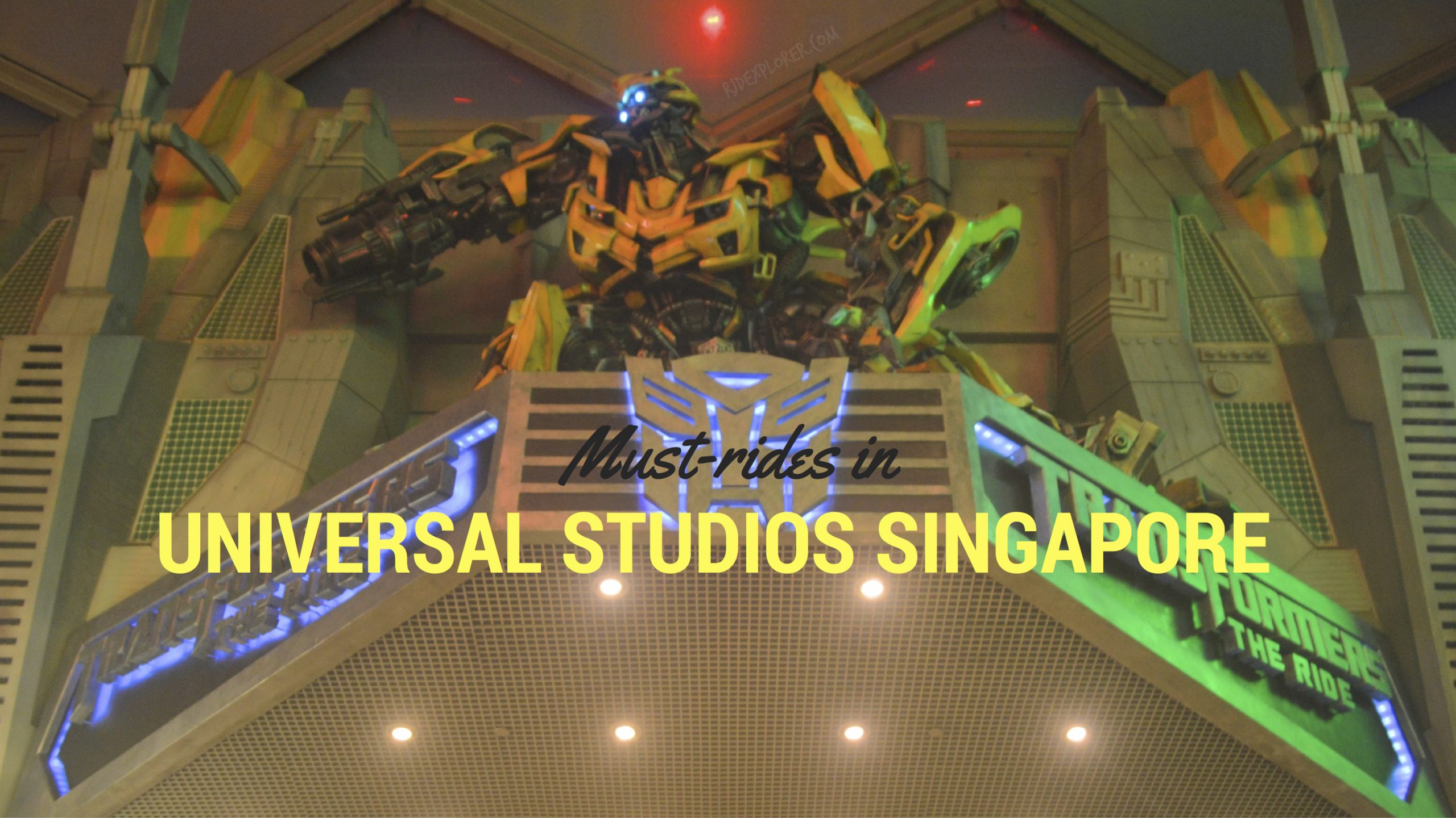 SINGAPORE | Must-Rides in Universal Studios Singapore