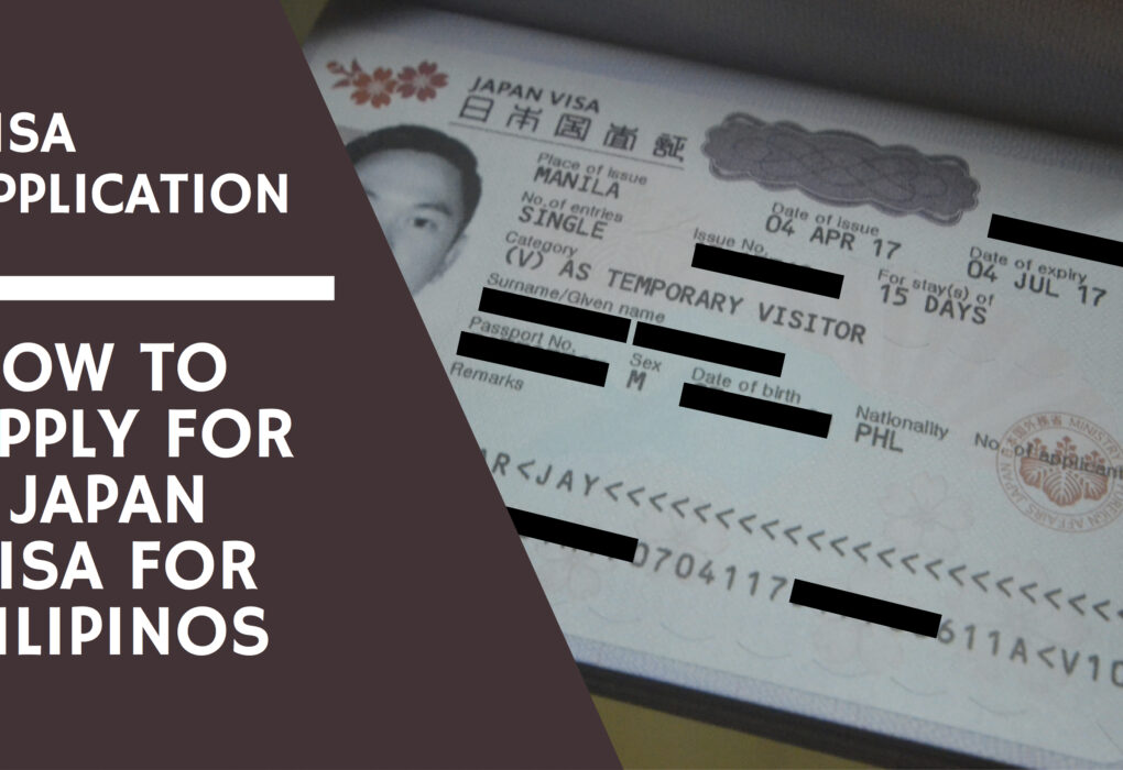 japan visa application for filipinos