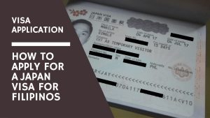 japan visa application for filipinos