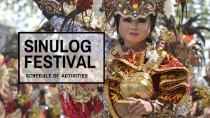 sinulog festival schedule of activities