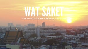 wat saket bangkok thailand