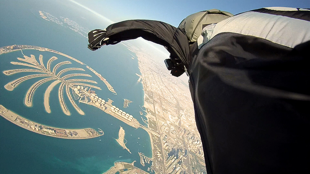 skydiving dubai