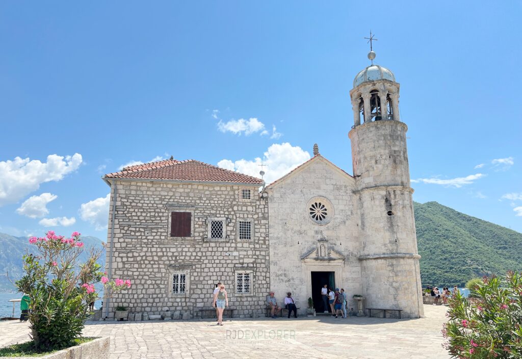 our lady of the rocks perast montenegro