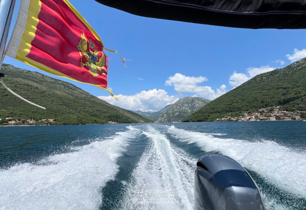 boka bay speedboat tour